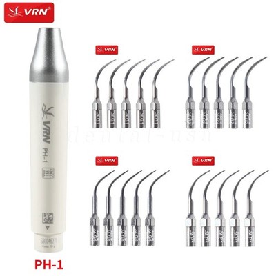 VRN Original  Ultrasonic Piezo scaler LED Handpiece Tips fits EMS