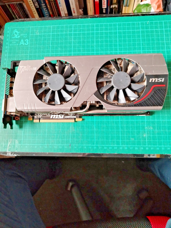 GRAPHICS CARD MSI R6970 PC GPU 2GB DDR5 {SKU006} TESTED  £19.80