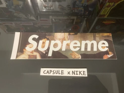 SS14 Supreme Le Bain Box Logo Autocollant Authentique Rare Printemps Eté