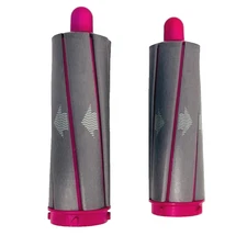 Dyson Airwrap Short Barrels 1.6"- 2 Pack Hair Attachments, Fuchsia (LEFT/RIGHT)
