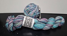 Koigu KPPPM Yarn 100 Merino Wool 175 yds Color: P139B blues, grays, pinks