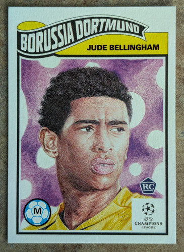 2020 Topps UCL Living #234 Jude Bellingham Rookie Card