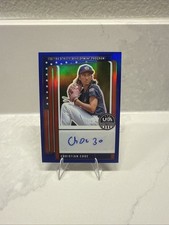 2026 Stars & Stripes USA Christian Choe  Blue Prizm SSP Auto /49 - USA Baseball