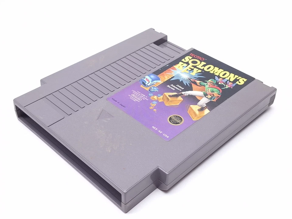 Solomon's Key Nintendo NES 5 Screw Video Game Cartridge Tested, Game Only - Image 3 of 4