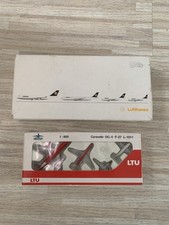 Schabak 1:600 Lufthansa und LTU jeweils 4 Modelle i. Karton