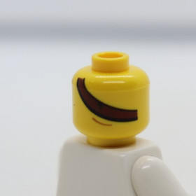 HEAD - Yellow Stubble Eyepiece Ronin 70735 70592 Ninjago LEGO&reg; Minifigure Part
