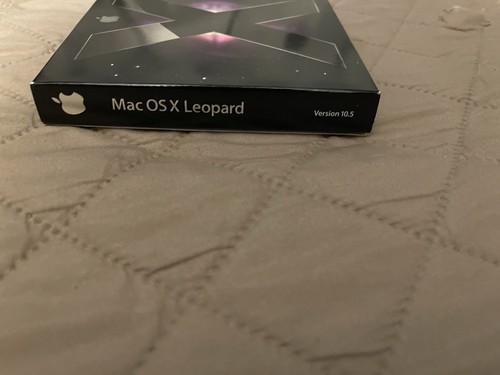 Apple Mac OS X Leopard Ver. 10.5 Install DVD Software Disc 2Z691-6A w/ booklet - Picture 2 of 2