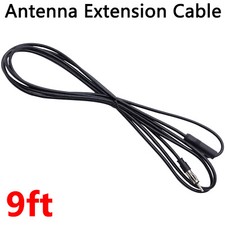 Car Stereo Radio 9 Ftm-f Auto Amfm Antenna Extension Cable Wire Cord Adapter