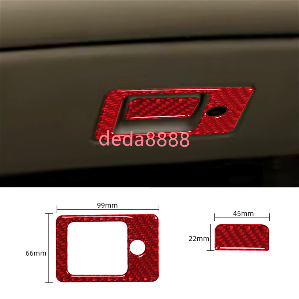18pcs For Corvette C5 1998-04 Red Carbon Fiber Full Interior 18pcs For Corvette C5 1998-04 Red Carbon Fiber Full Interior