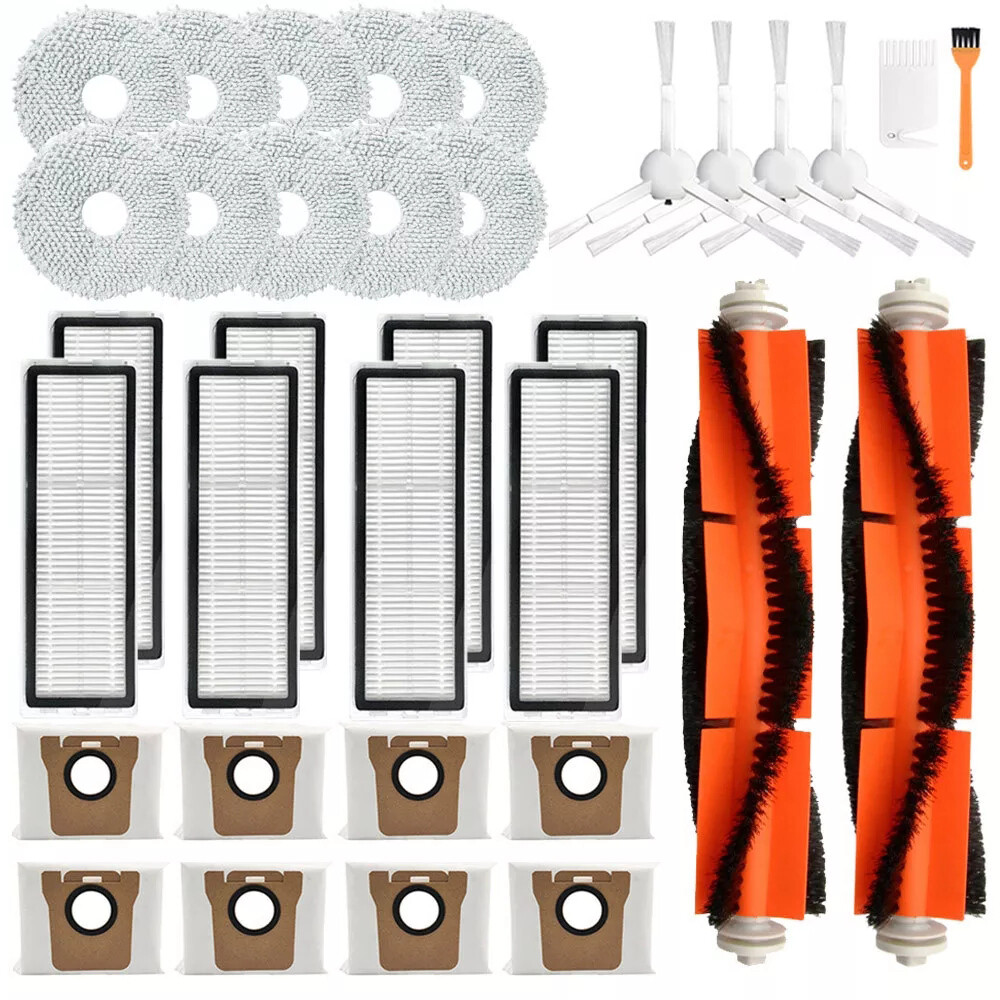 For Mijia B101CN Vacuum Cleaner Main Brush Filter Mop Cloth Dust Bag Replacement