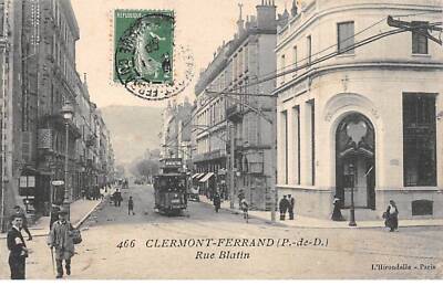 63.AM18895.Clermont Ferrand.N°466.Rue Blatin.Pli