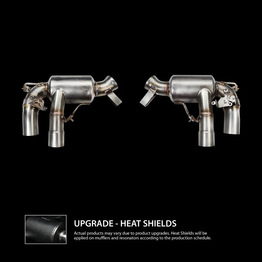 Ferrari Portofino iPE Innotech Exhaust Rear Valvetronic System Stainless Steel