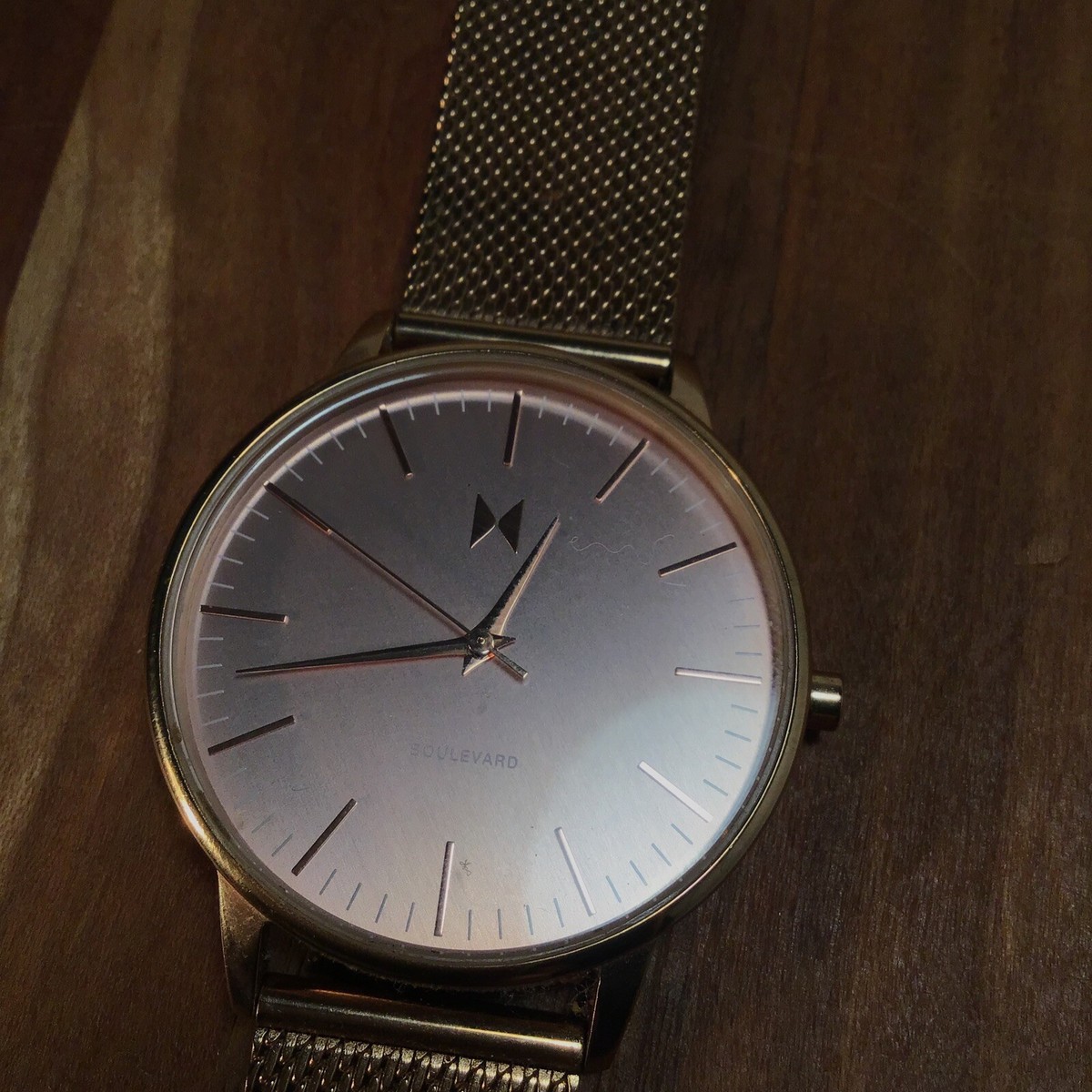 MVMT Hermosa Boulevard Watch With 38mm RoseGold Face 