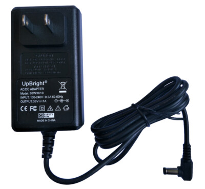 36V AC Adapter For CND LED Light Gel Lamp Dryer 100-240V Power Supply DC Charger