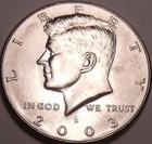2003-D Kennedy Half Dollar - from OBW Bank BU Roll