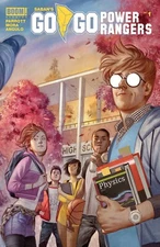 Saban's Go Go Power Rangers #1 VARIANT COVER BY BOOM! STUDIOS 2017