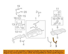 TOYOTA OEM 07-21 Tundra Fuel System Components-Fuel Tank Assy Strap 776020C150