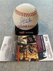 TEXAS RANGERS- JACK LEITER AUTOGRAPH OFFICIAL MLB BASEBALL JSA VV86631