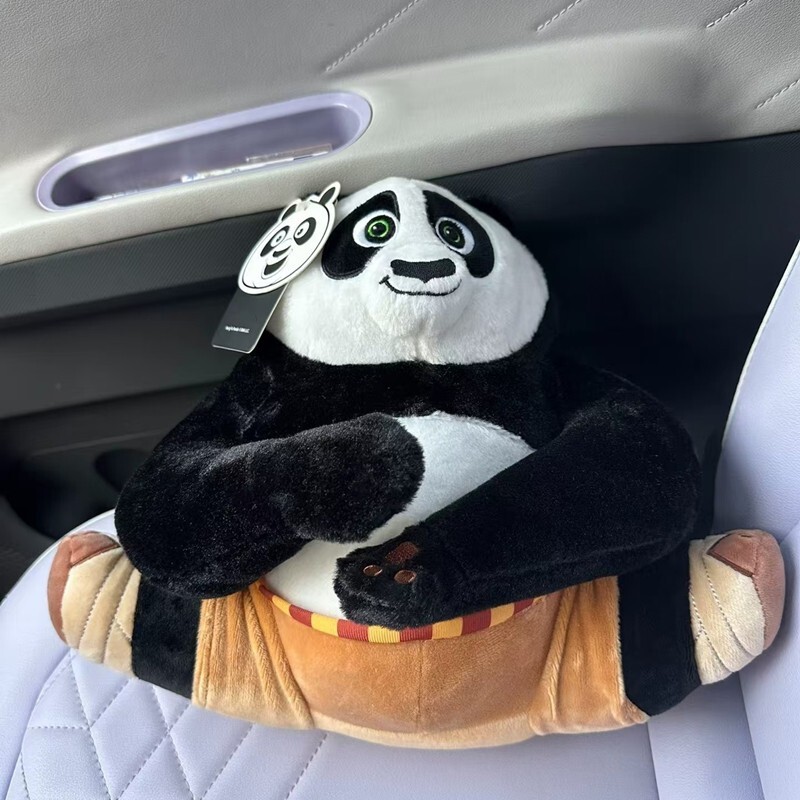 Peluche Giocattolo 10" 2023 BJ Universal Studios Film Kung Fu Panda Po - Foto 2