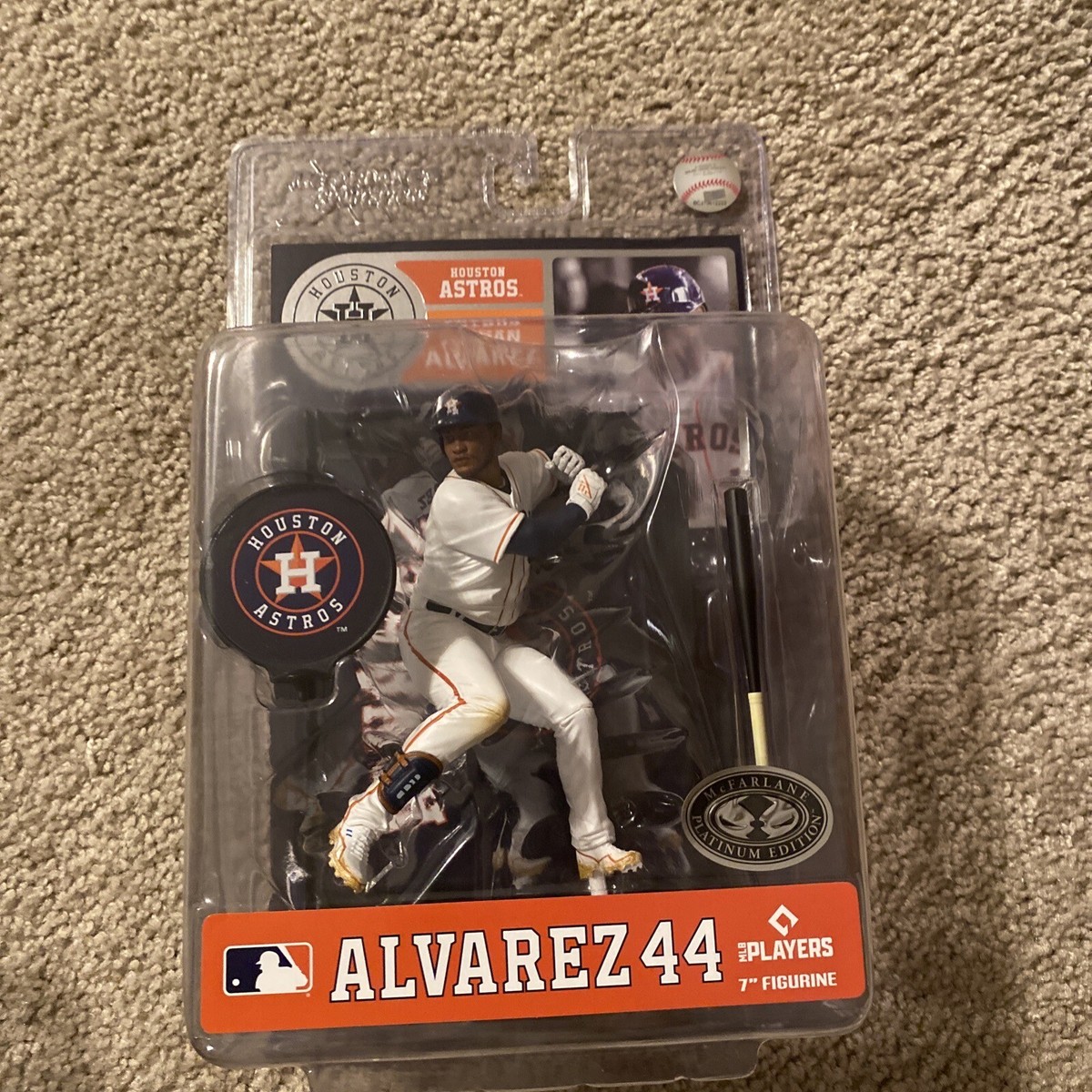 2024 McFarlane MLB Yordan Alvarez Houston Astros White Jersey