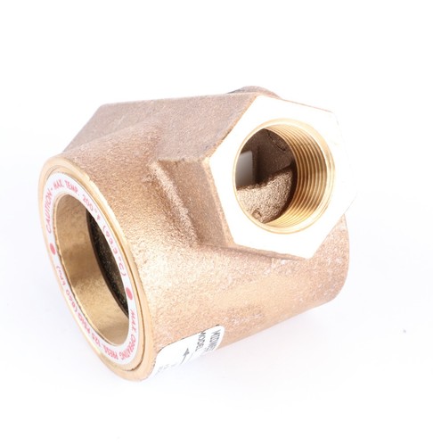 Dwyer SFI-100-3/4 Sight Flow Indicator, Single Window, Bronze, 3/4" NPT - Picture 4 of 7