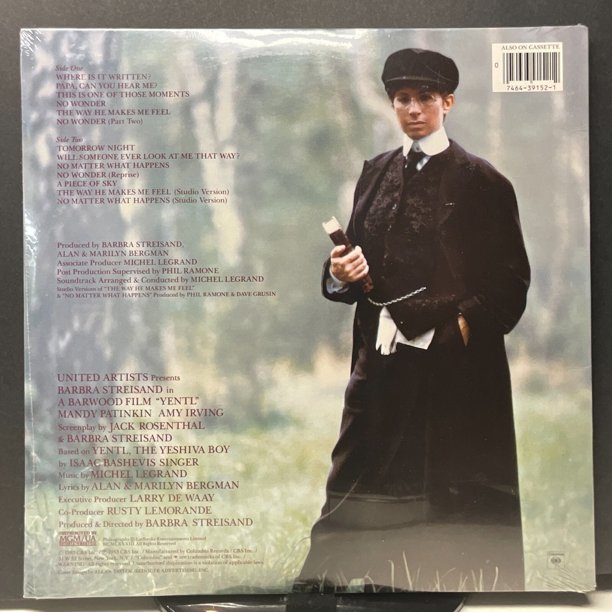Barbra Streisand, Yentl (Motion Picture Soundtrack), Vinyl LP