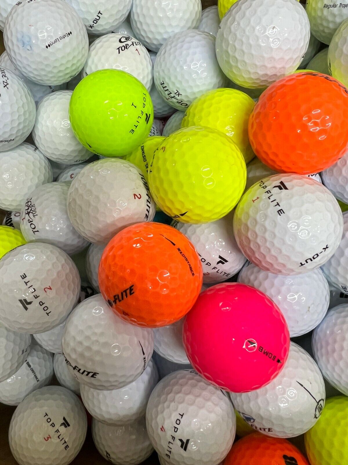 36 Assorted Top Flite Near Mint AAAA Used Golf Balls