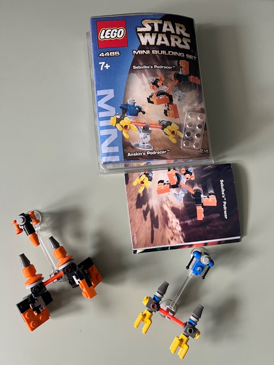 LEGO Star Wars 4485 Mini Sebulba's Podracer Anakin's Podracer