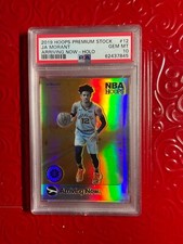 2019 Panini Hoops Arriving Now Holo #12 Ja Morant RC Rookie PSA 10
