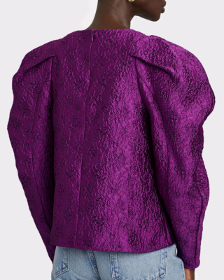 Ulla Johnson Oona Top S 4 Women's Party Long Puff Sleeve Boho