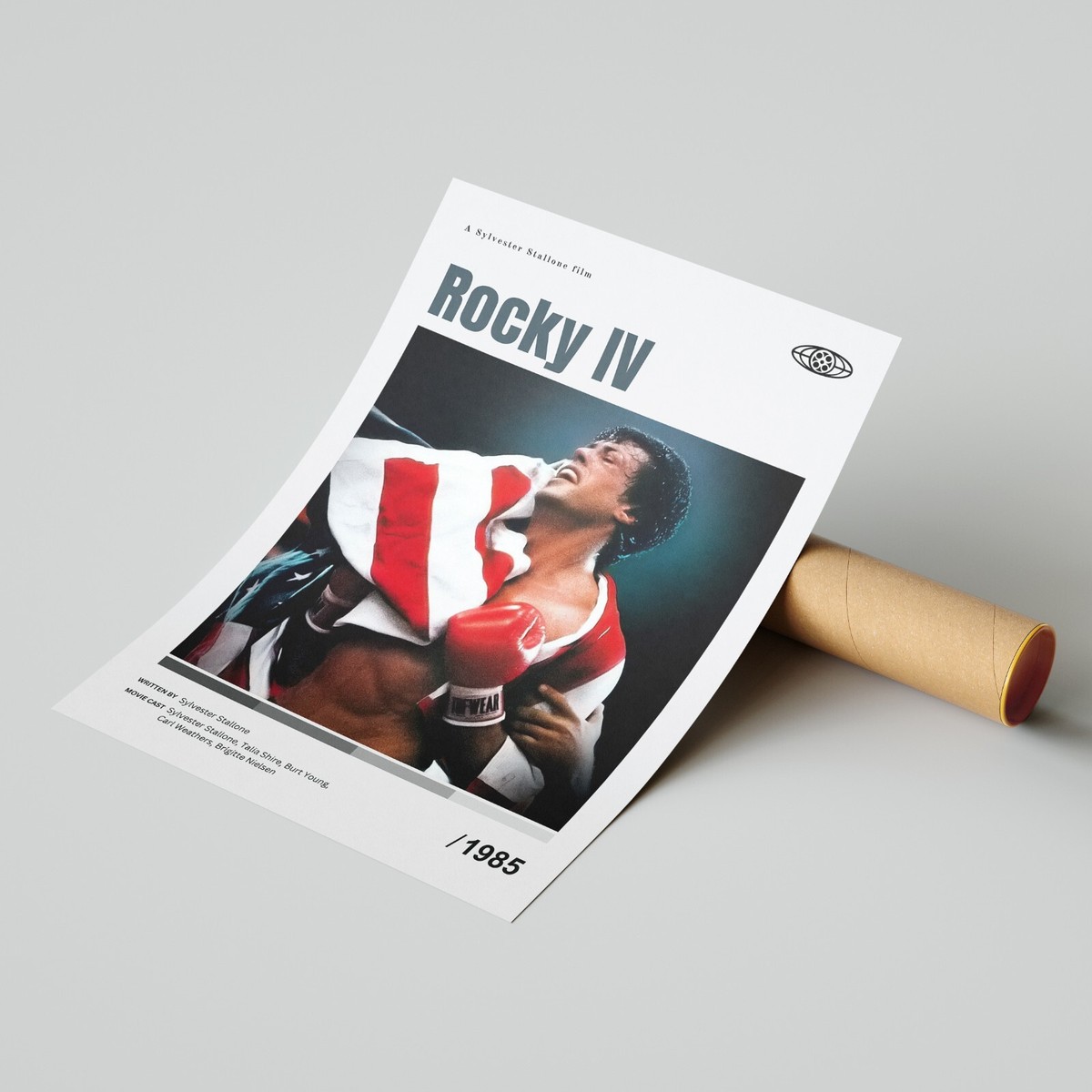 Rocky IV Movie Poster Print, Wall Art - Unframed | eBay