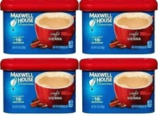 Lot 4ct Maxwell House Cafe Vienna Coffee Instant Cinnamon Creamer Brew Free Ship
