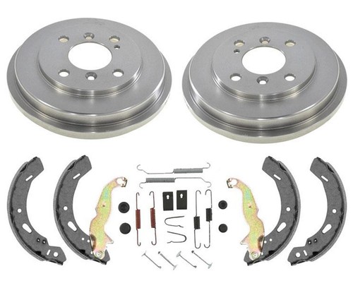 Rear Drums Rear Brake Shoes for Ford Fiesta 2011-2019 SE With Rear Drum ...