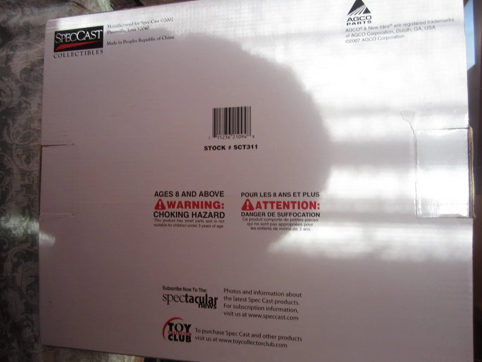 2007 SpecCast CLASSIC 1/16 Allis-Chalmers D-14 LP Gas Tractor & New Idea Mower - Image 3 of 4