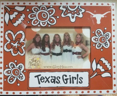 Glory Haus Collegiate Frame. Texas Girls. Longhorns. Laura Kirkland Designs. New
