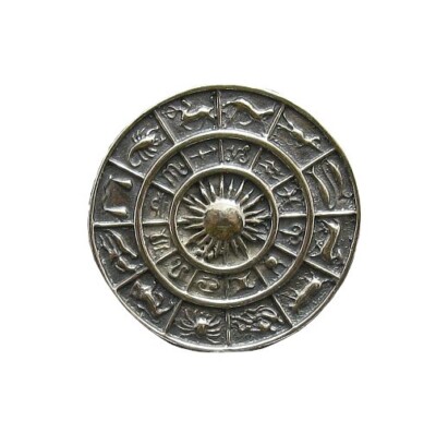 Handgefertigter Sterling Silber Ring Sternzeichen gepunzt 925 größenverstellbar nickelfrei