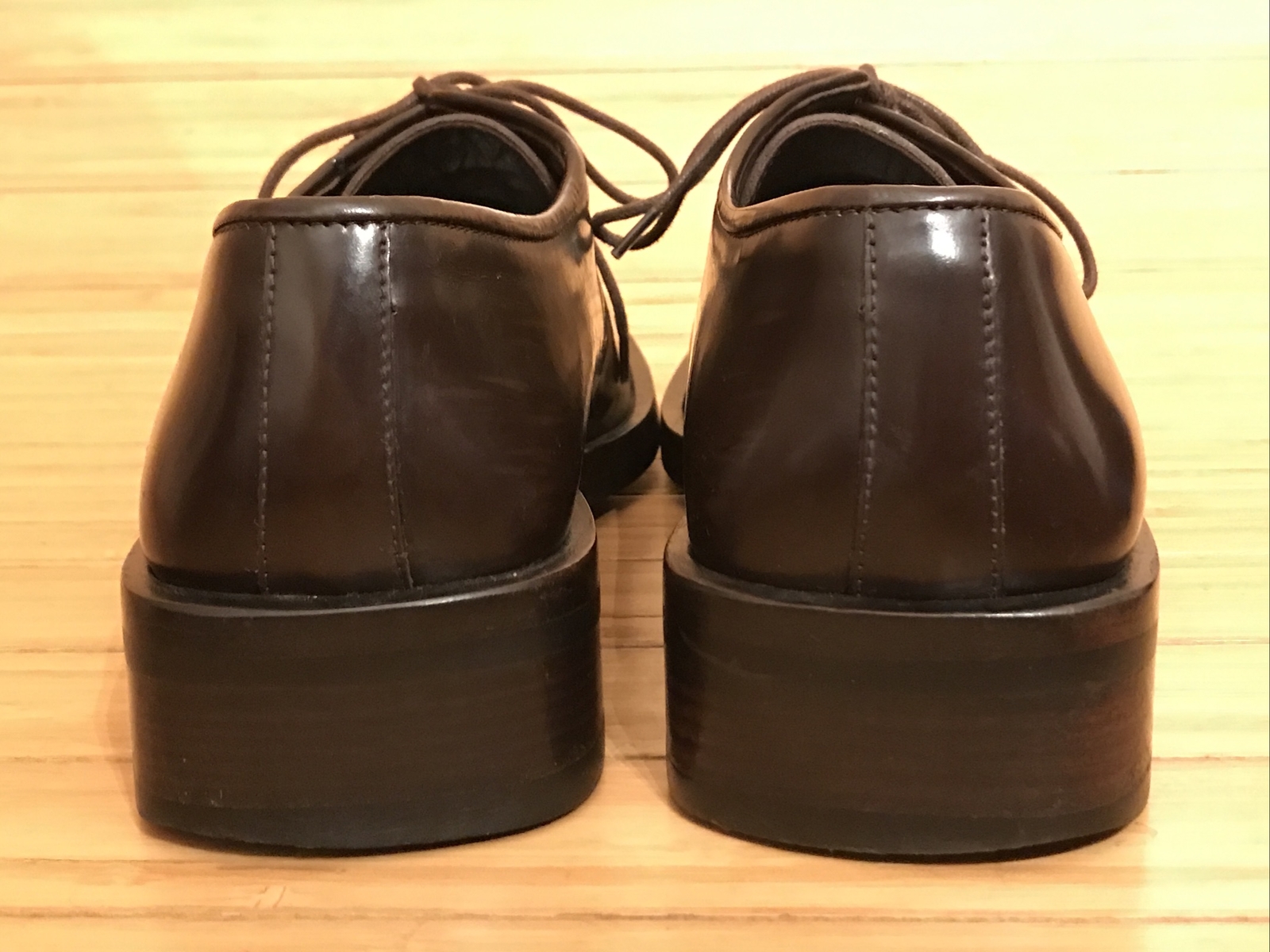 SAOLA Scarpe eleganti Gucci uomo 8 5 pelle marrone suole in pelle con fondo in gomma