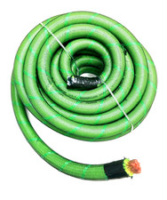 0 Gauge GREEN SNAKESKIN Power Ground OFC Wire Strand Copper Cable 1/0 AWG GA