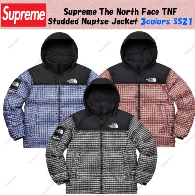 Supreme The North Face TNF Studded Nuptse Jacket 3colors Supreme The North Face TNF Studded Nuptse Jacket 3colors