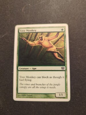 MTG Tree Monkey  9th Edition Magic The Gathering 