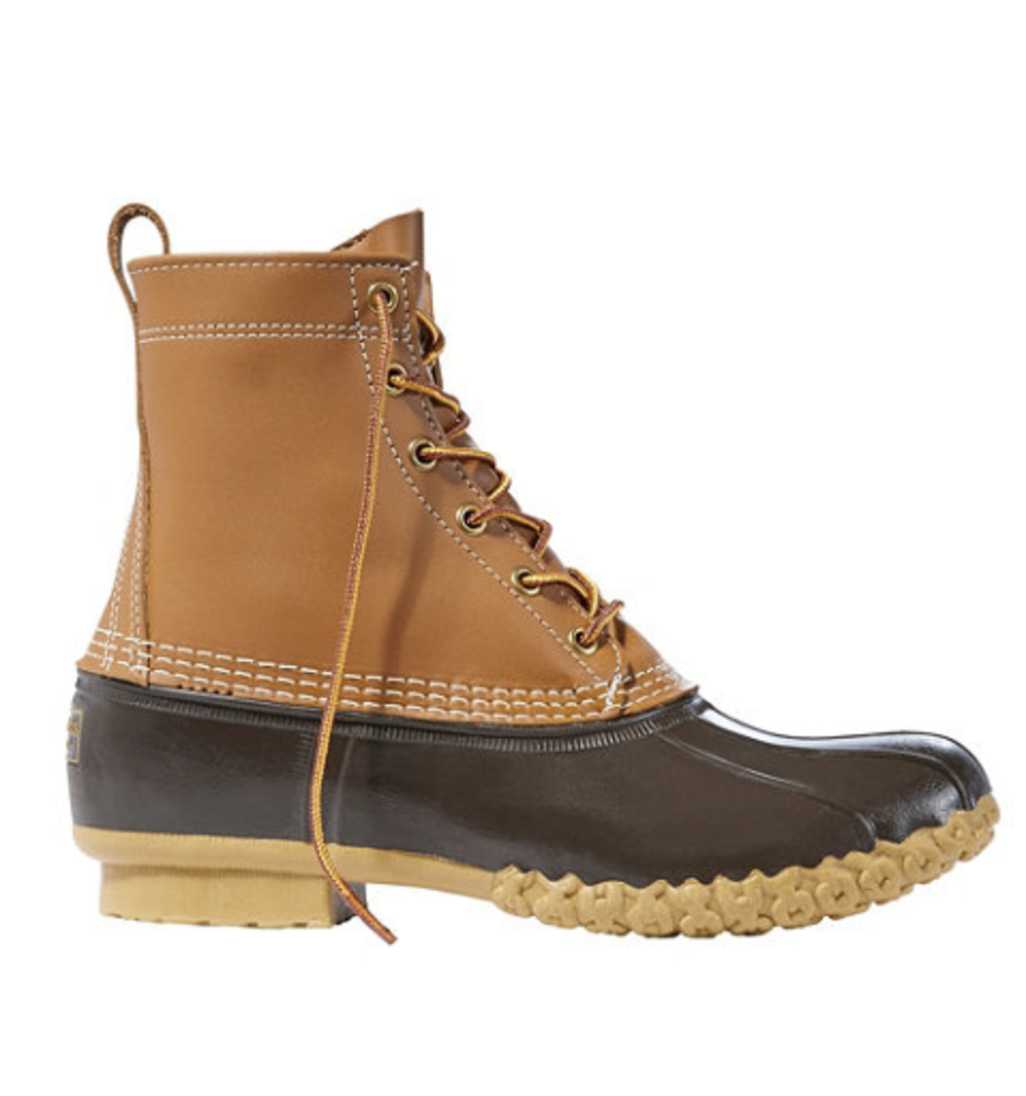 Size 12 - LL Bean Men's Bean Boots 8 Inch (Leather Brown) WATERPROOF 🌧️