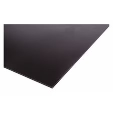 Black Uhmw Sheet Stock 48" L X 24" W X 0.375" Thick, Ps-Uhmw-Rcy-12