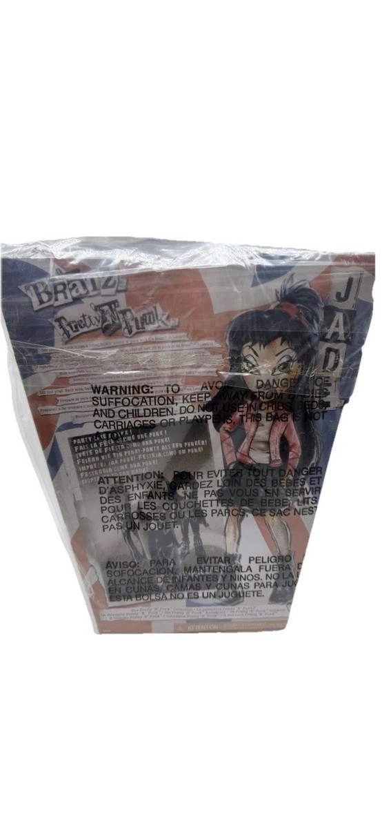 Bratz 2005 World Destination 2 London Pretty N Punk Jade Doll MGA