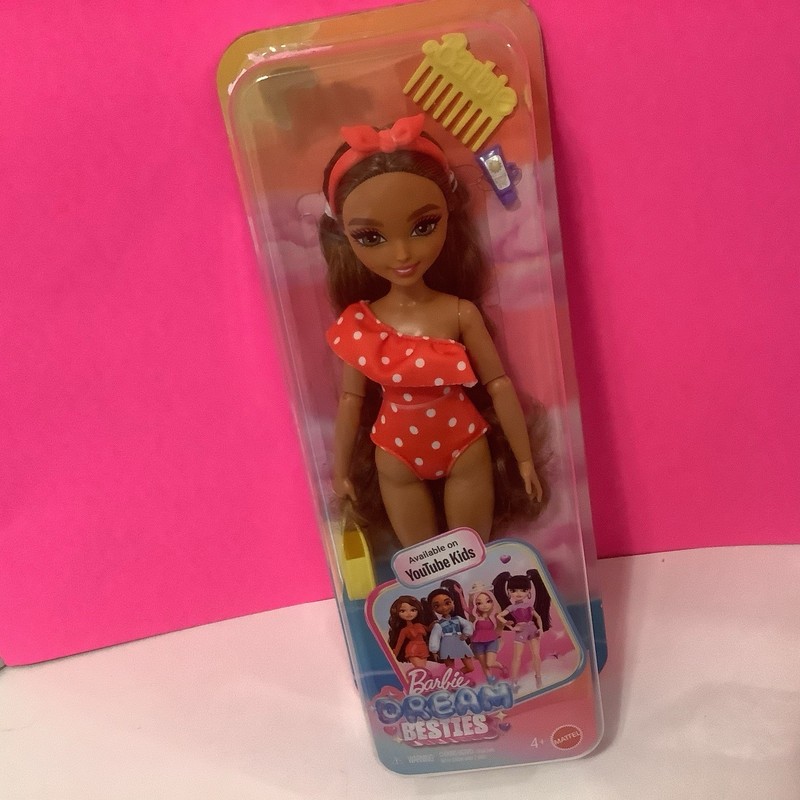 Barbie Doll Dream Besties Teresa in Bathing Suit , New in Box