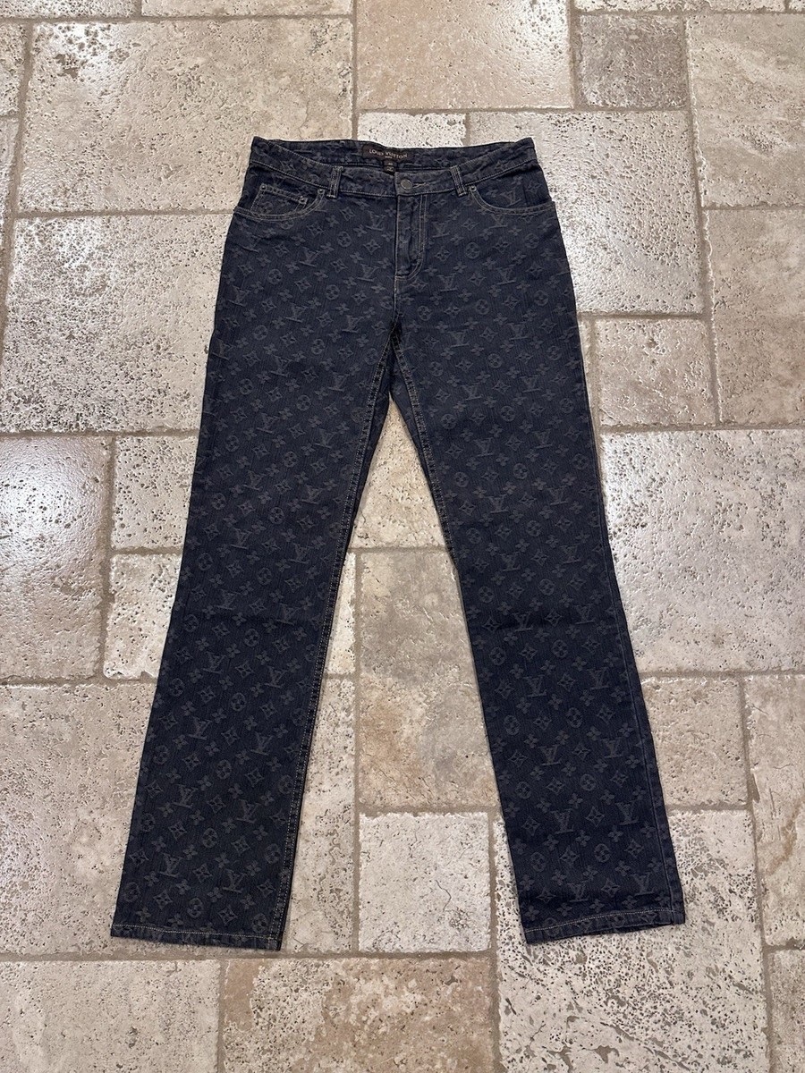 『YOU』LOUIS VUITTON ダークデニム パンツ 38 Louis Vuitton ダークデニムパンツ - メルカリ