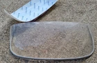 Vintage Boat Windshield, Perspex with Aluminium lower frame