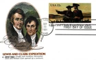 Lewis and Clark Expedition USA 12c First Day of Issue Cover Louisville 1981