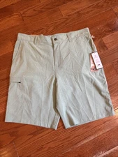 Panama Jack Men's Size 36 Hybrid Shorts Light Green Polyester NWT