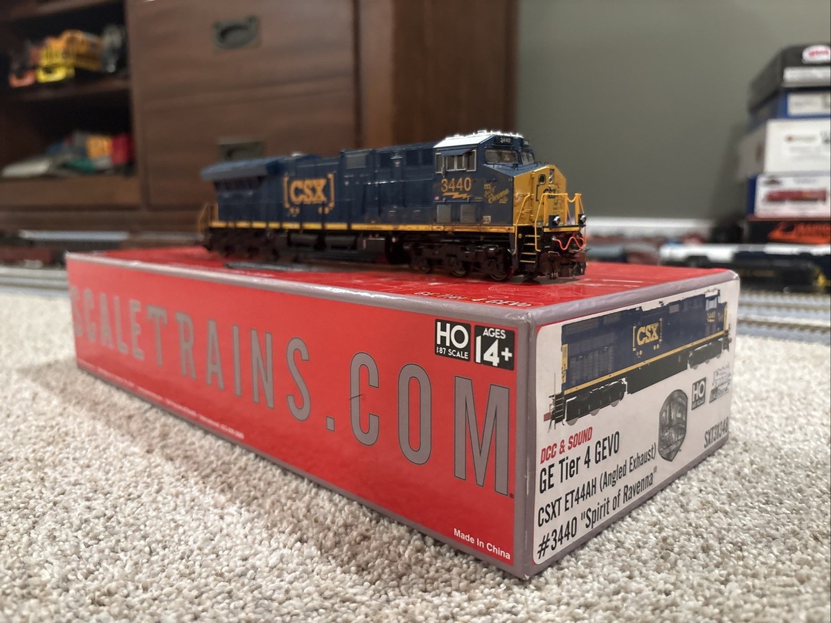 HO Scale Scale Trains CSX ET44AH Gevo #3440 Spirit Of Ravenna DCC