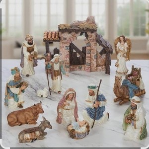 Vintage Kirkland Nativity Set | eBay